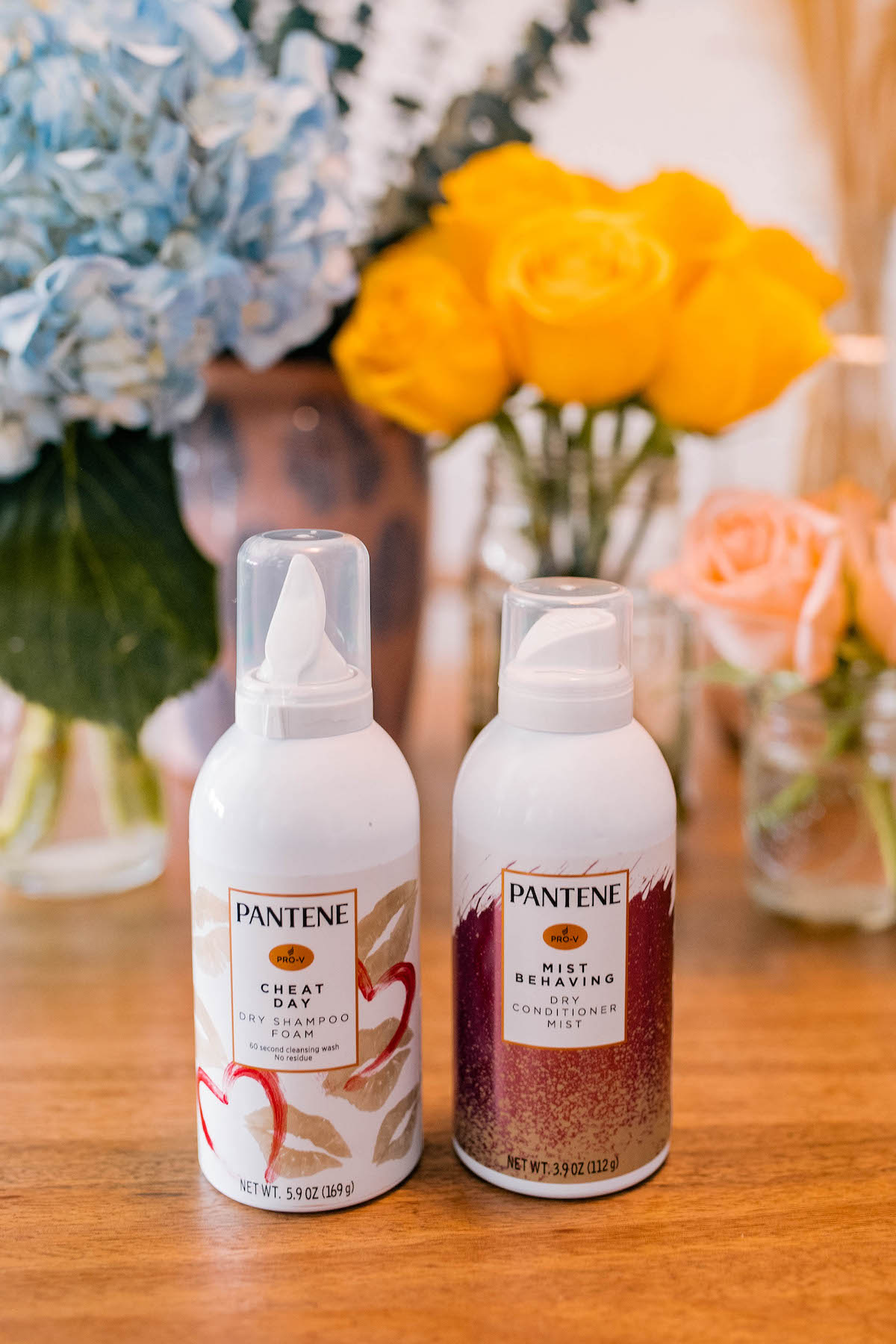 Pantene Cheat Day Dry Shampoo Foam & Dry Conditioning Mist