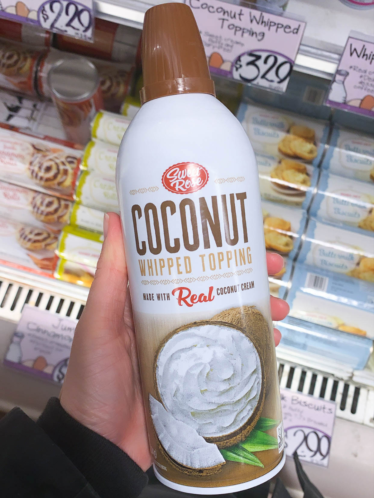 Trader Joes Coconut Whipped Topping