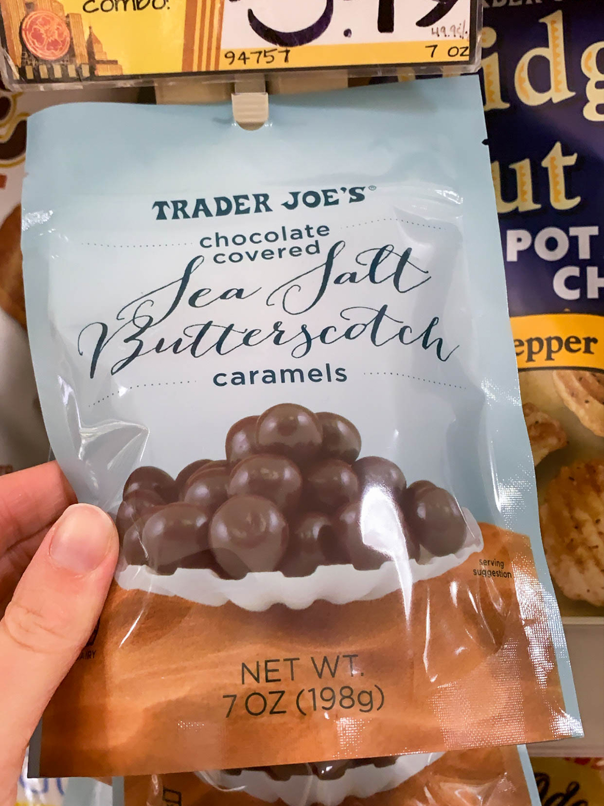 Trader Joes Sea Salt Butterscotch