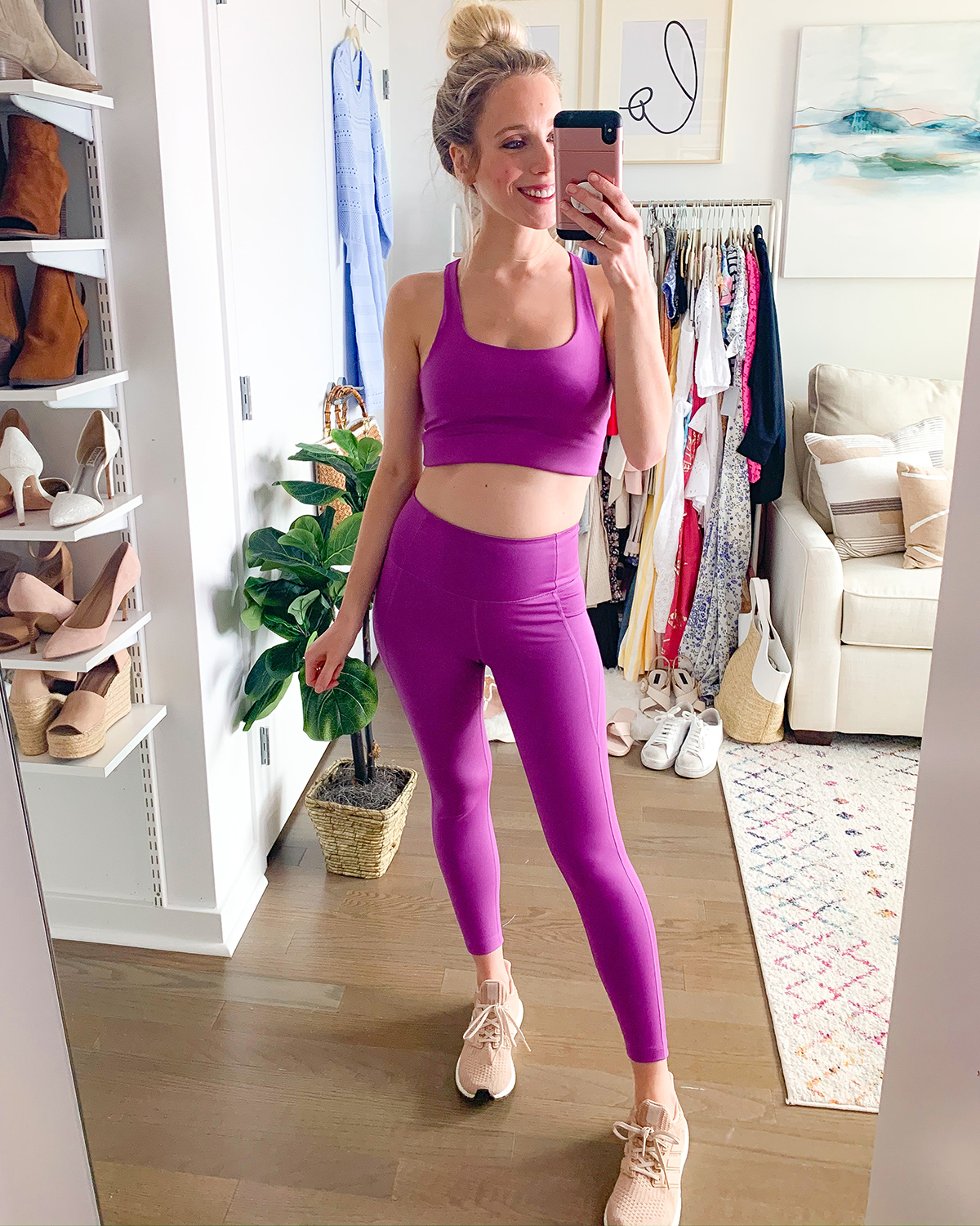 Magenta Workout Set