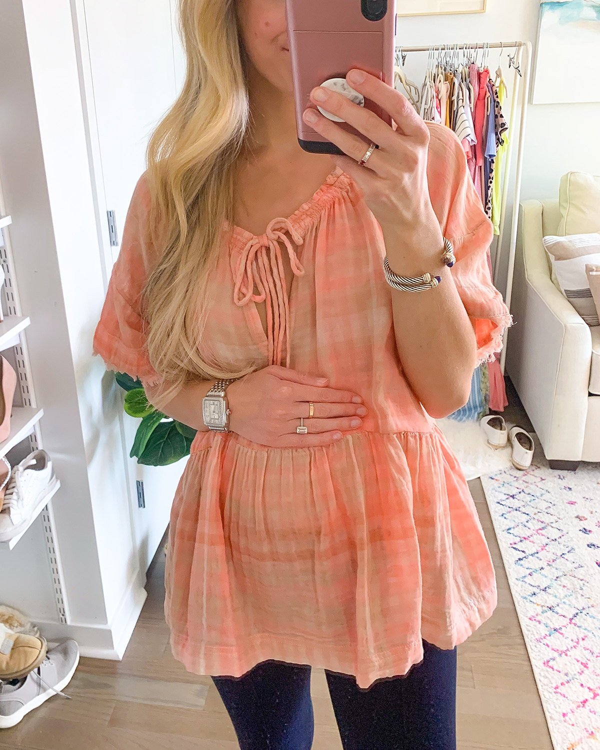 Anthropologie The Bette Babydoll Blouse