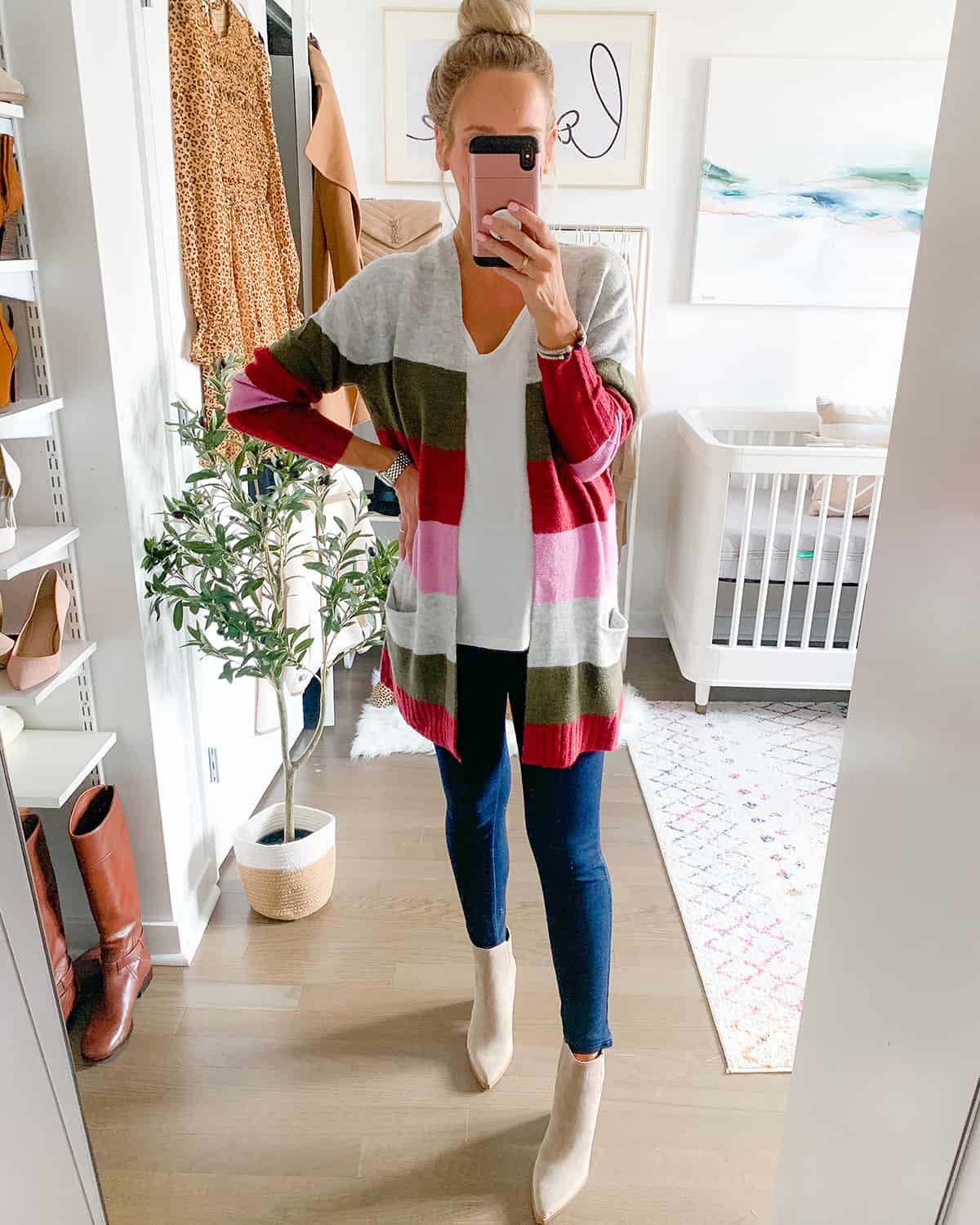 Caslon Open Front Cardigan