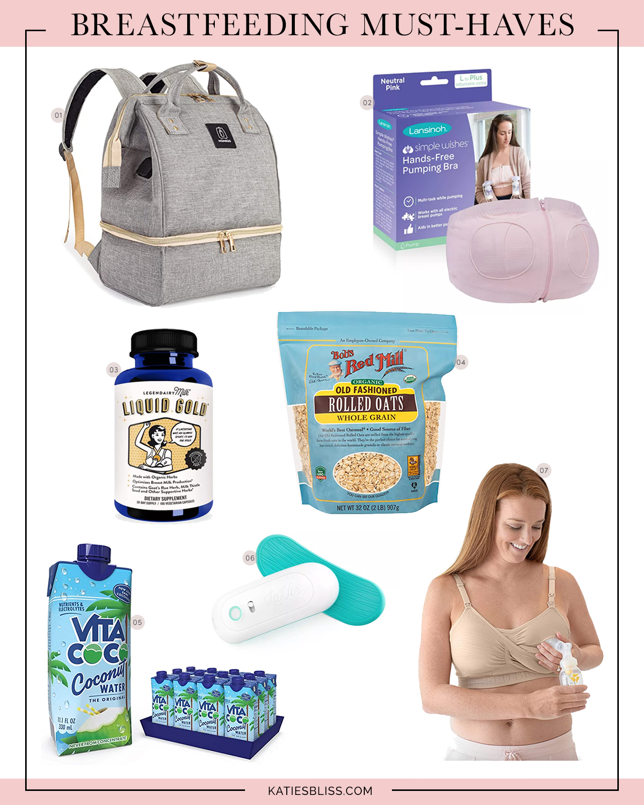 Katies Bliss Breastfeeding Must Haves