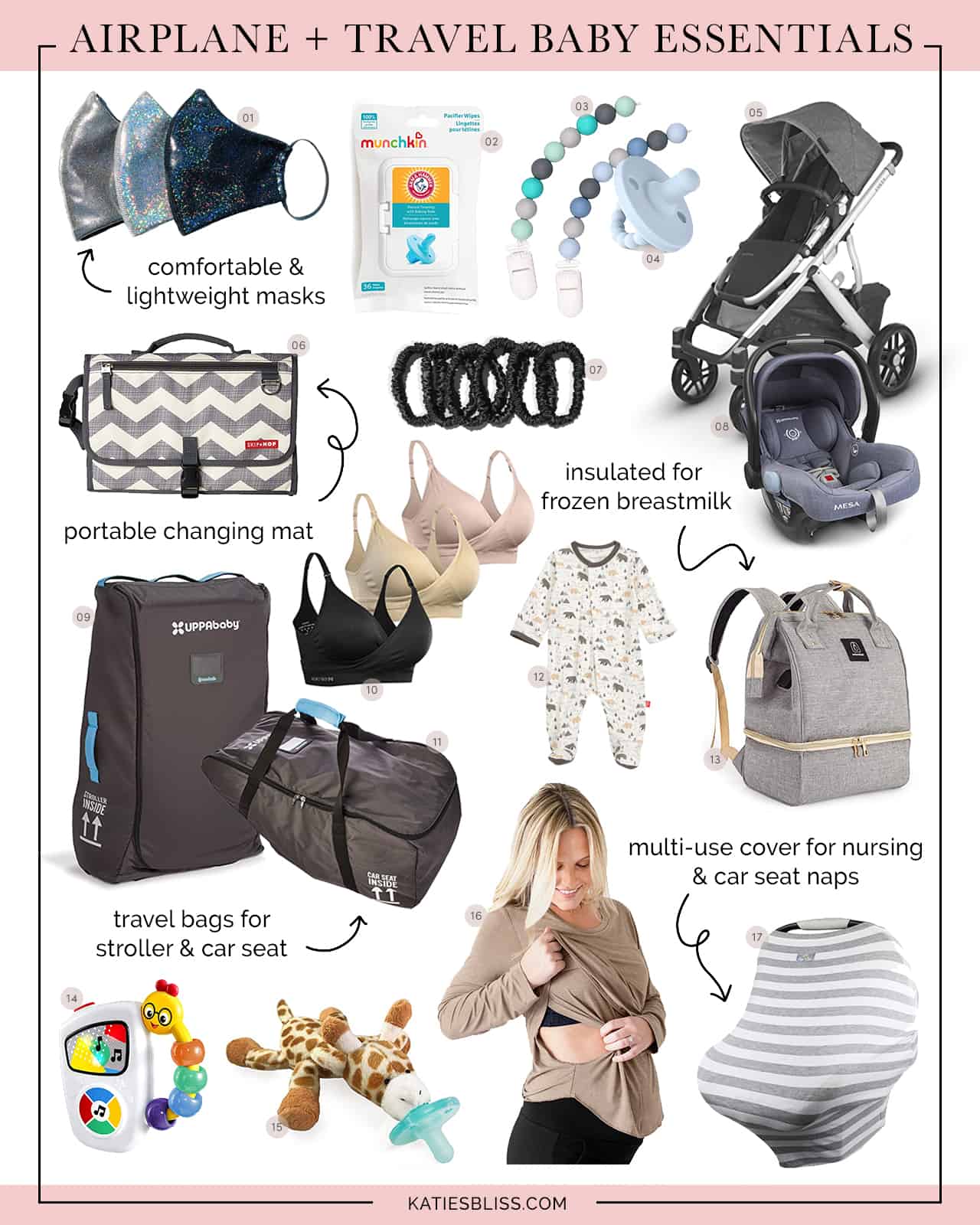 Must-Have Newborn Baby Essentials (First Month) - Katie's Bliss