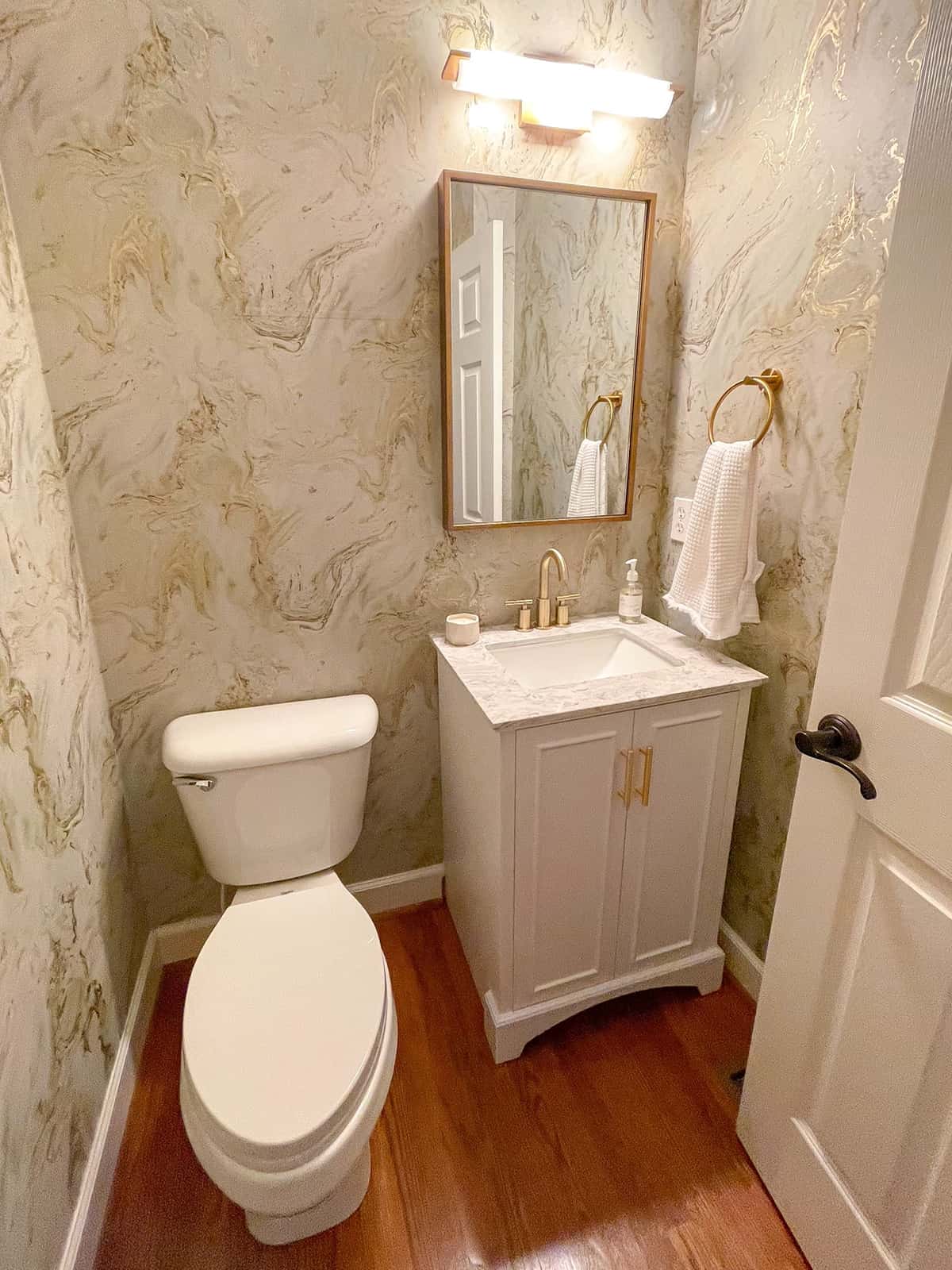 Katies Bliss Powder Bathroom Renovation