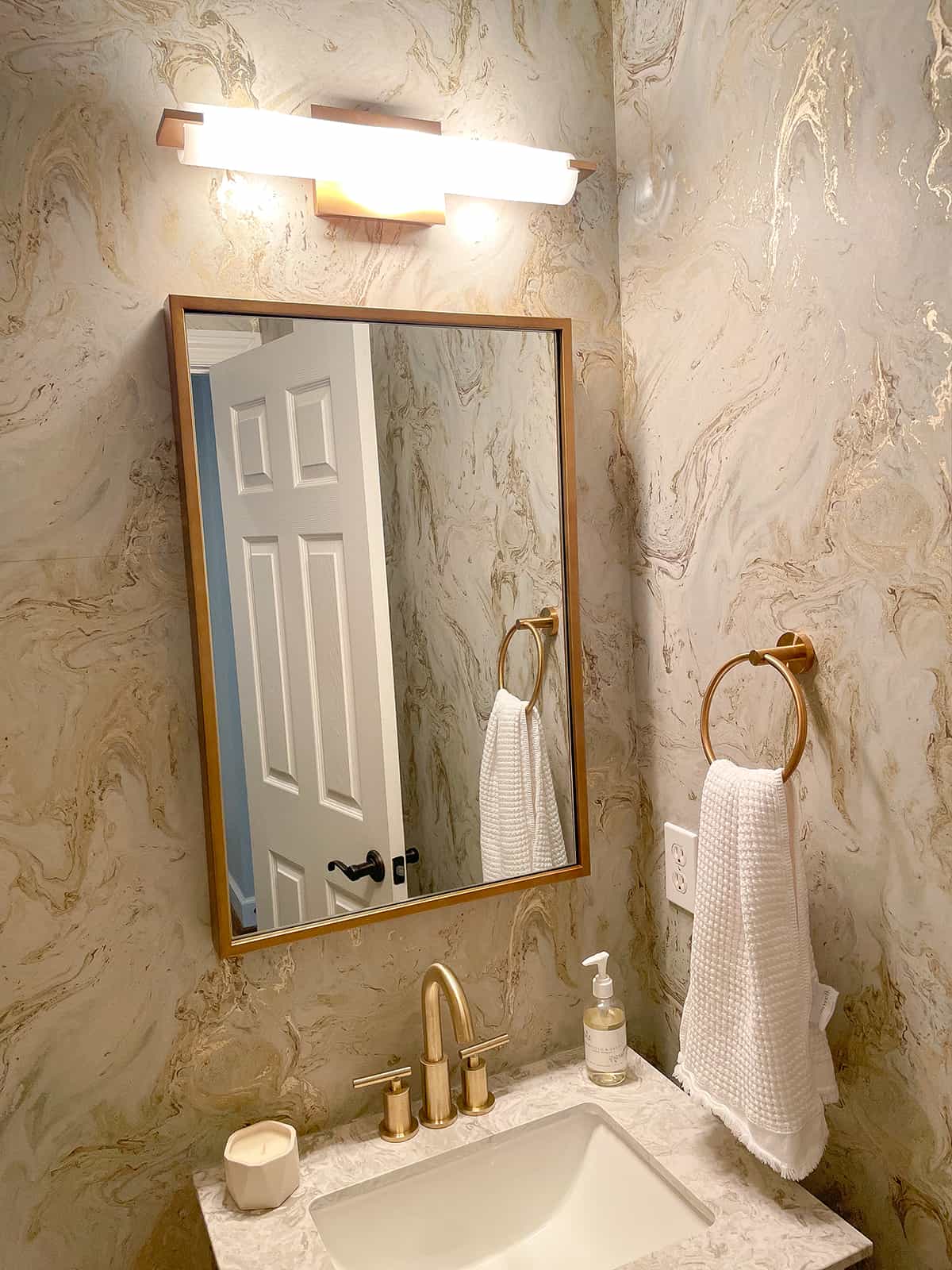 Katies Bliss Powder Bathroom Renovation