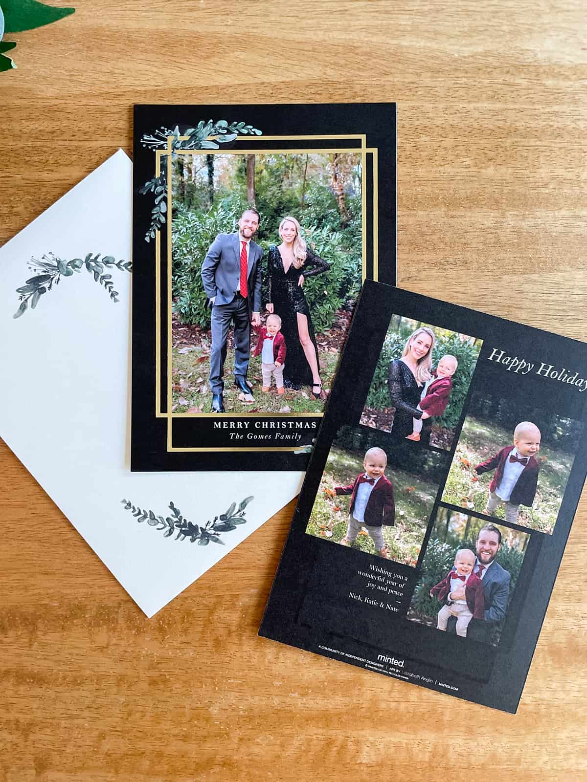 Katies Bliss Minted Holiday Cards