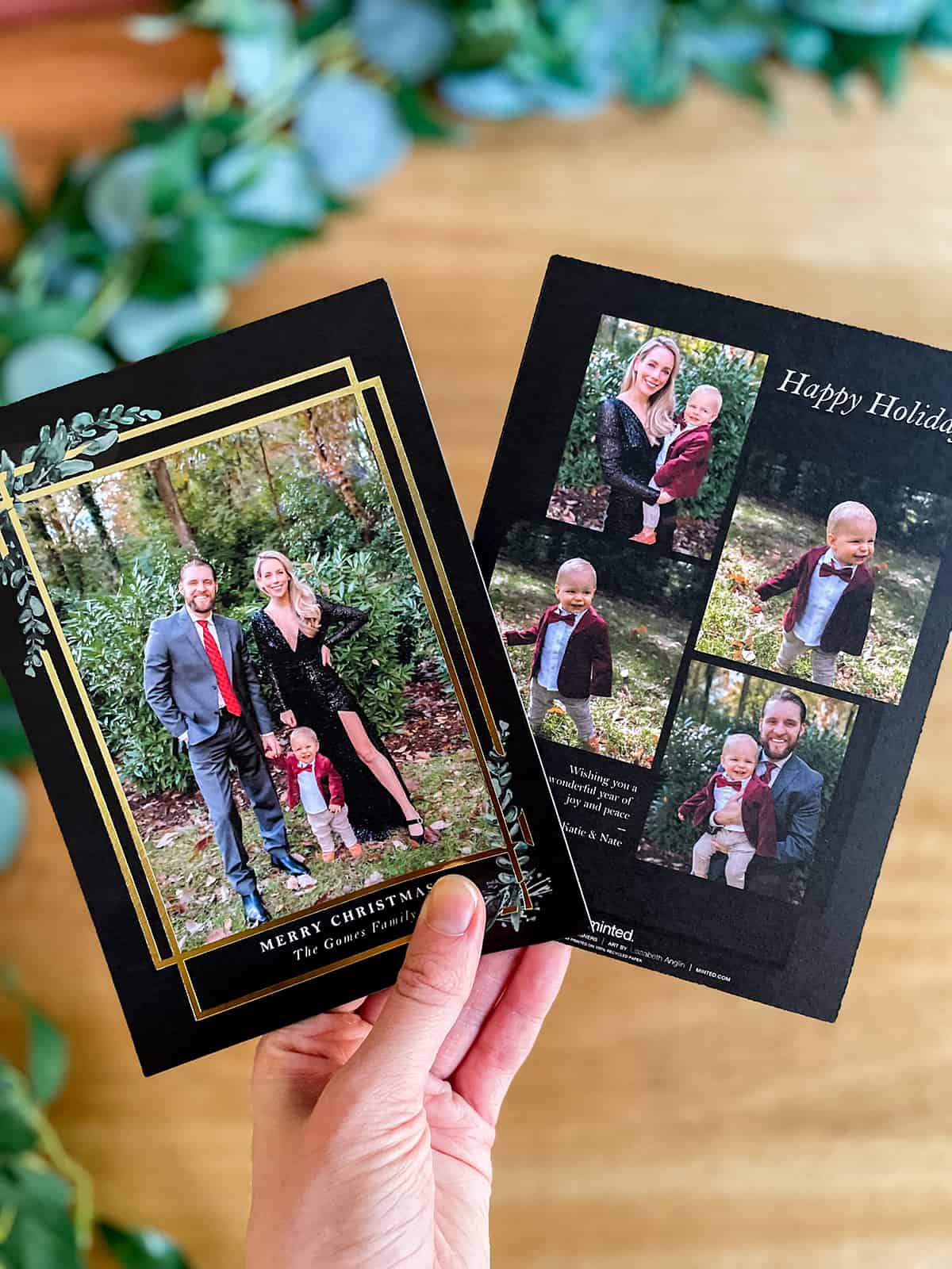 2021 Family Holiday Photos + Our Christmas Card With Minted Katie's Bliss