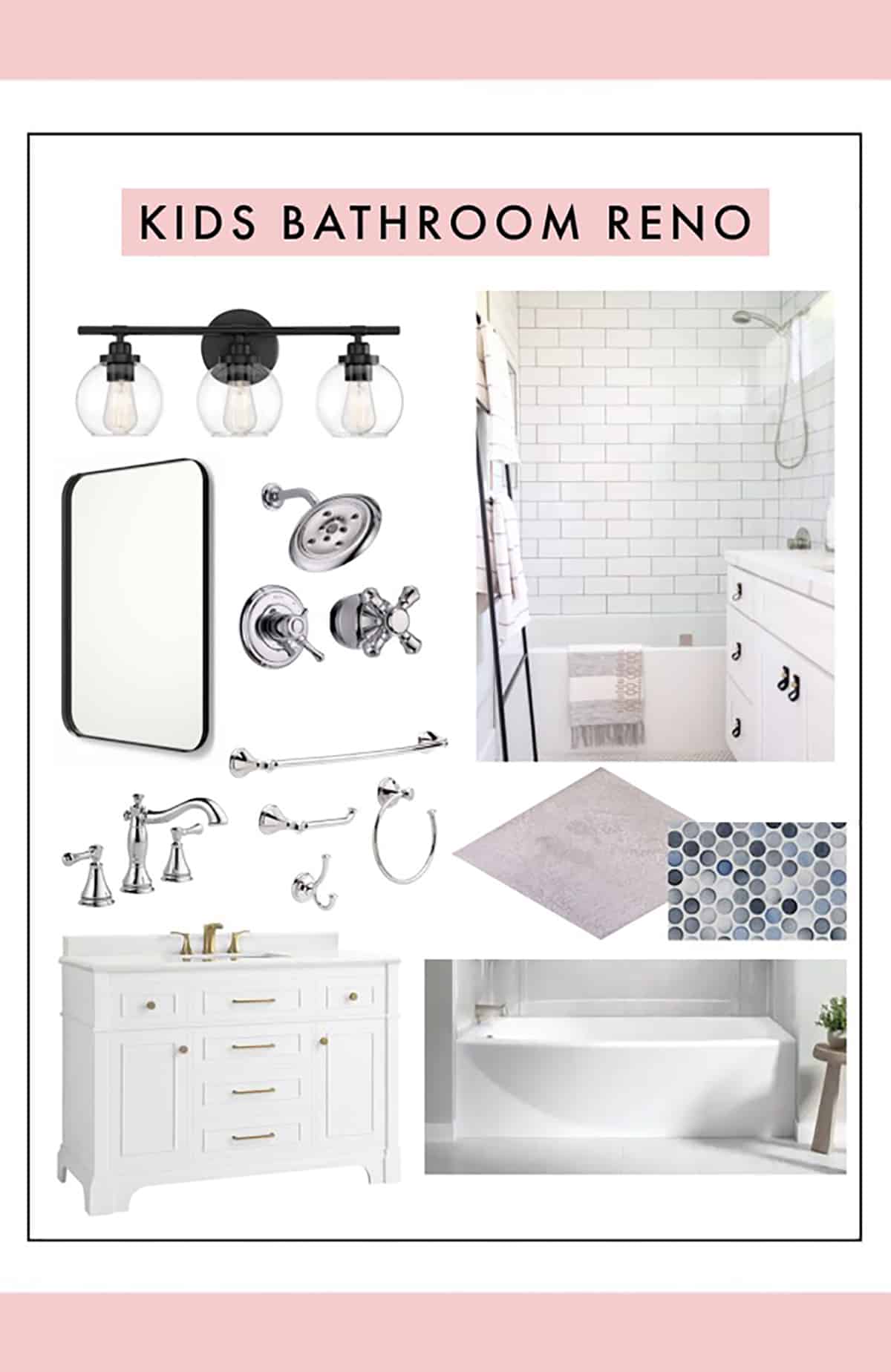 Katies Bliss Kids Bathroom Reno