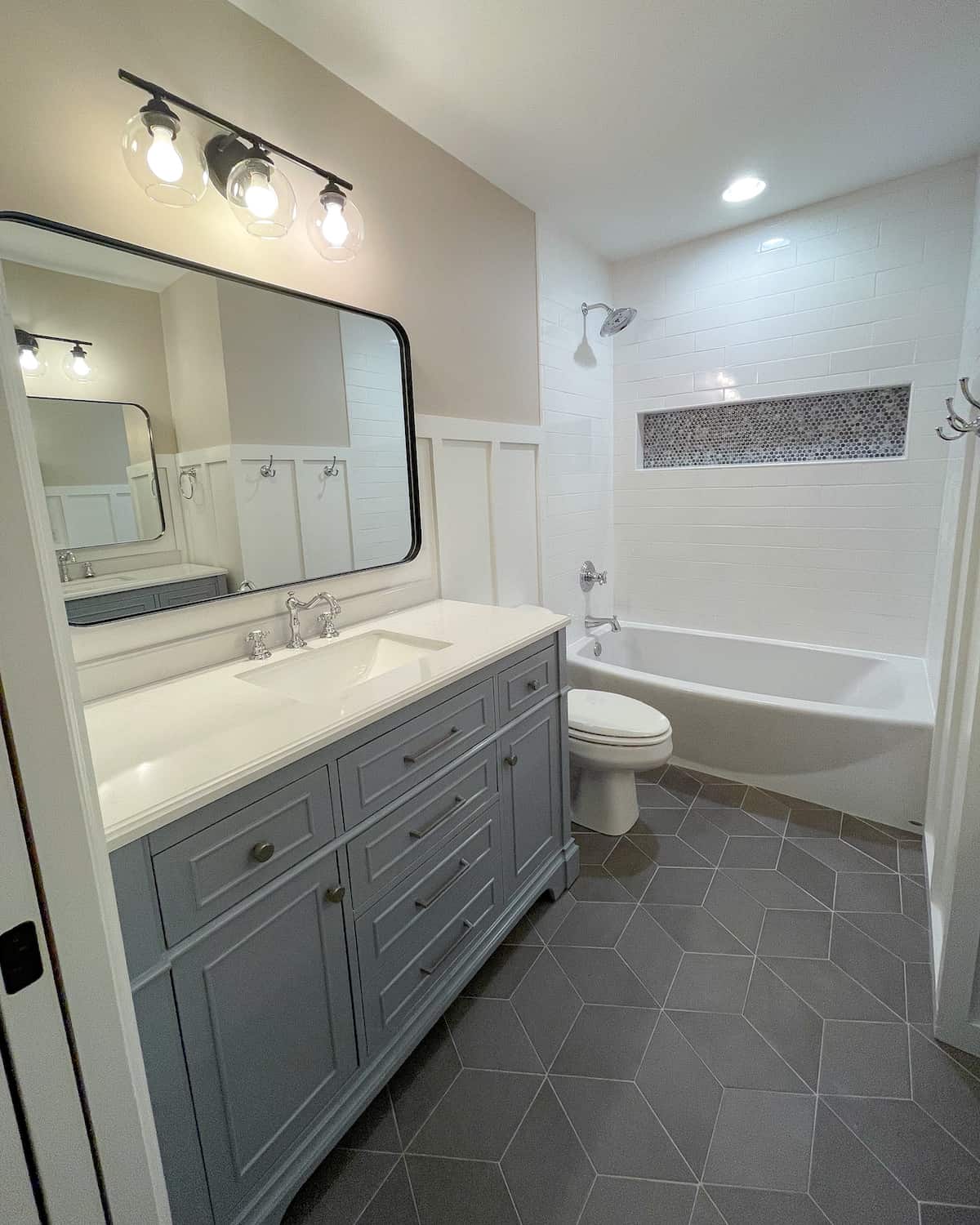 Katies Bliss Kids Bathroom Renovation