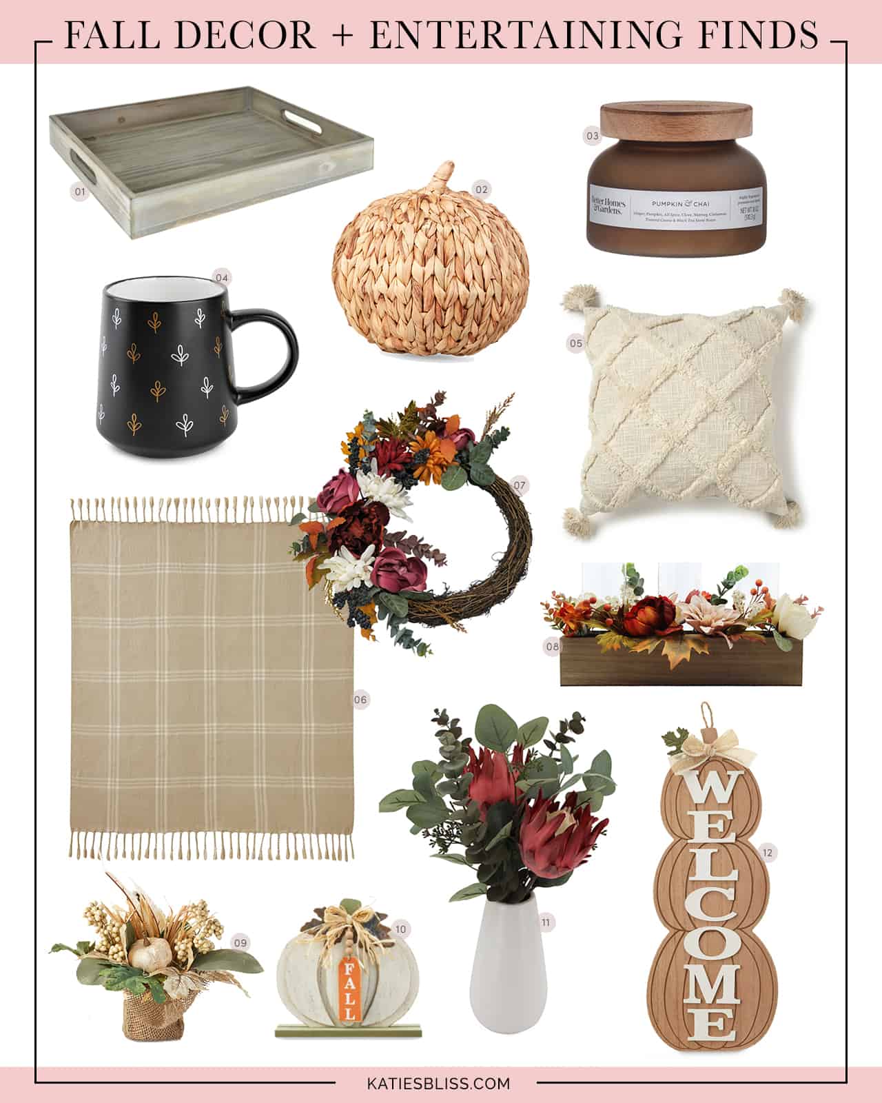 Katies Bliss Fall Entertaining Finds