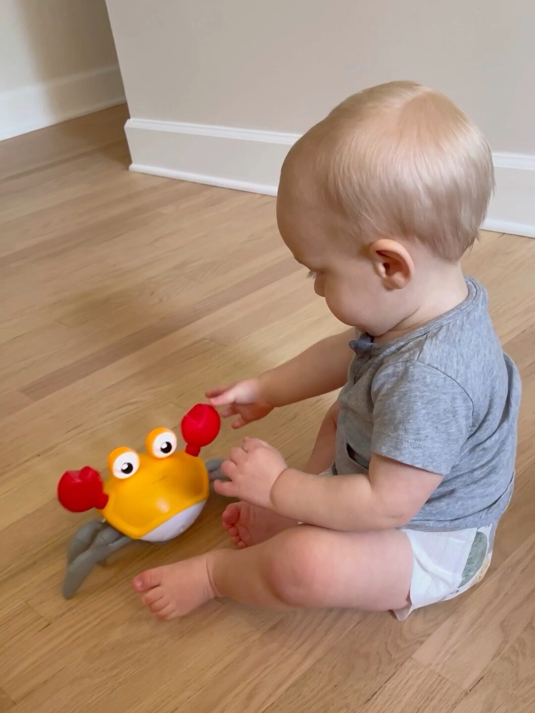 Viral Musical Crawling Crab Toy